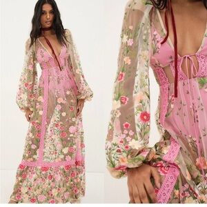 For love and lemons Luna maxi dress